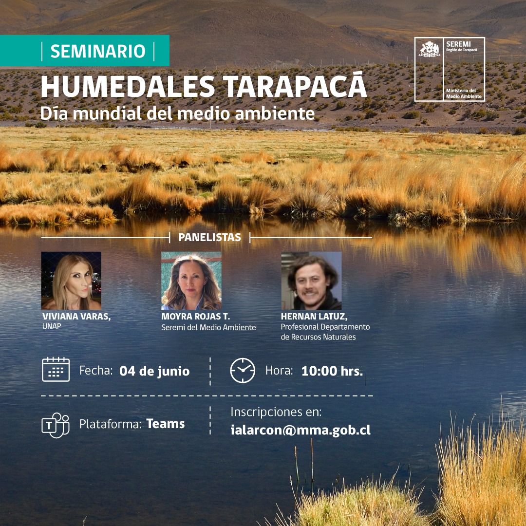 CON SEMINARIO DE HUMEDALES CELEBRAN DIA DEL MEDIO AMBIENTE