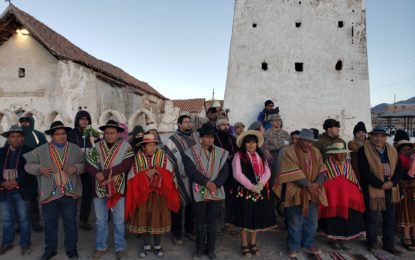 En el poblado ceremonial de Isluga se celebrará el Machaq Mara