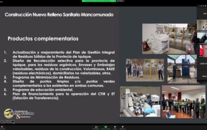 Alcalde Patricio Ferreira preside reunión de aprobación de Nuevo Relleno Sanitario