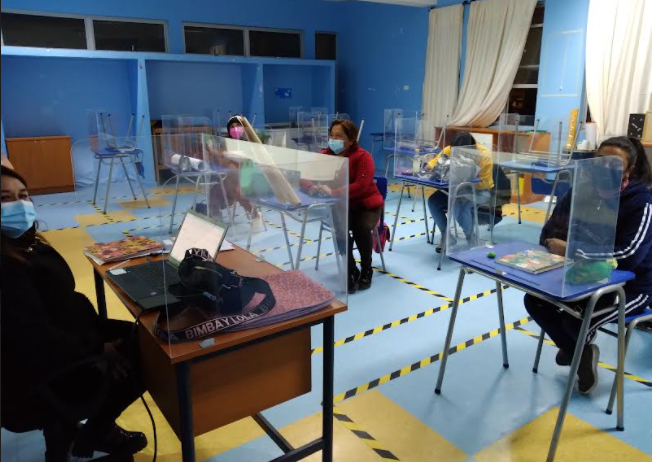 Retornan clases vespertina en Colegio Simón Bolívar