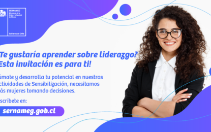 Hasta el 29 de agosto se puede realizar en Sernameg.gob.cl y en link directo https://app.sernam.cl/form/2021/pmpp/sensibilizacion/