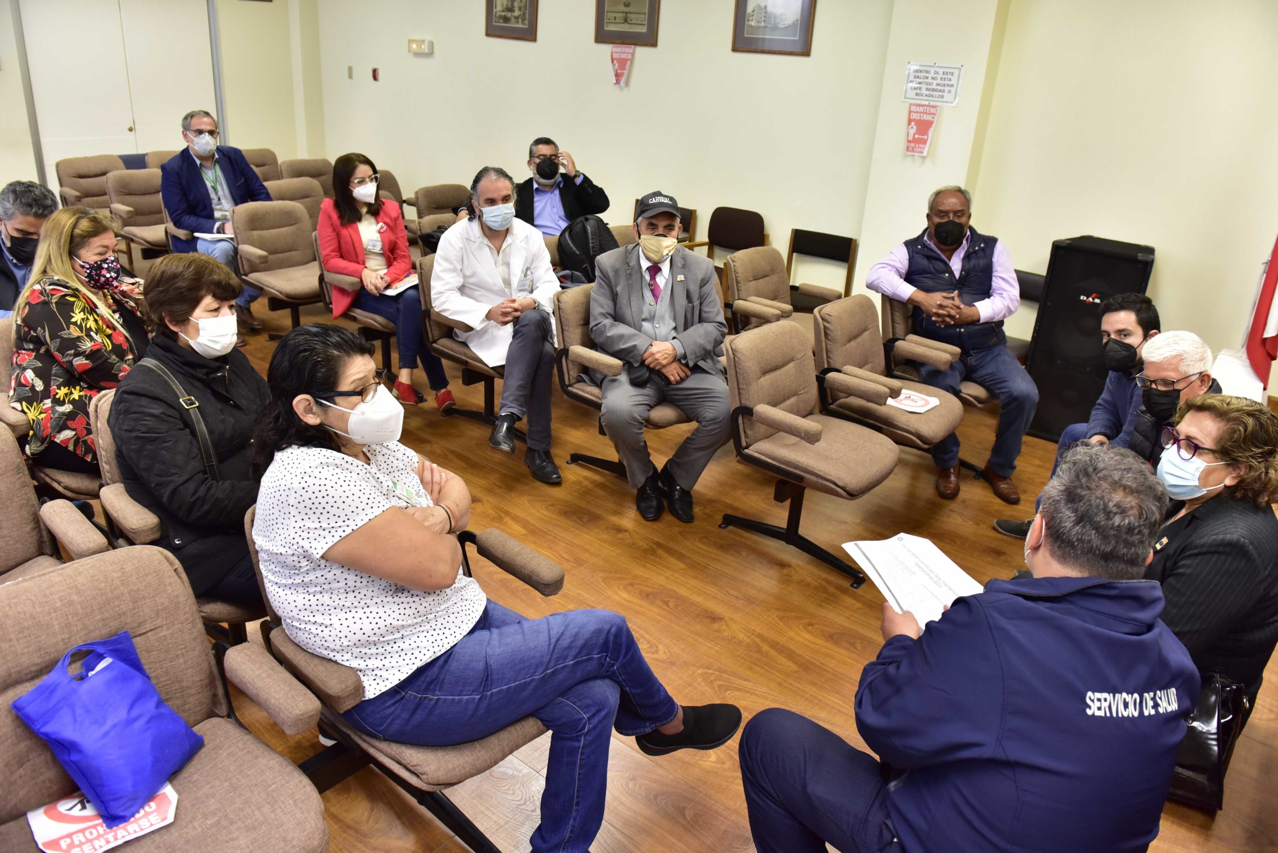 CONSEJEROS REGIONALES SOLICITARÁN AL GOBERNADOR REGIONAL QUE PRIORICE EJECUCION DE PROYECTO, QUE BUSCA HABILITAR UN JARDÍN INFANTIL Y SALA CUNA, PARA LOS HIJOS DE FUNCIONARIOS DEL HOSPITAL