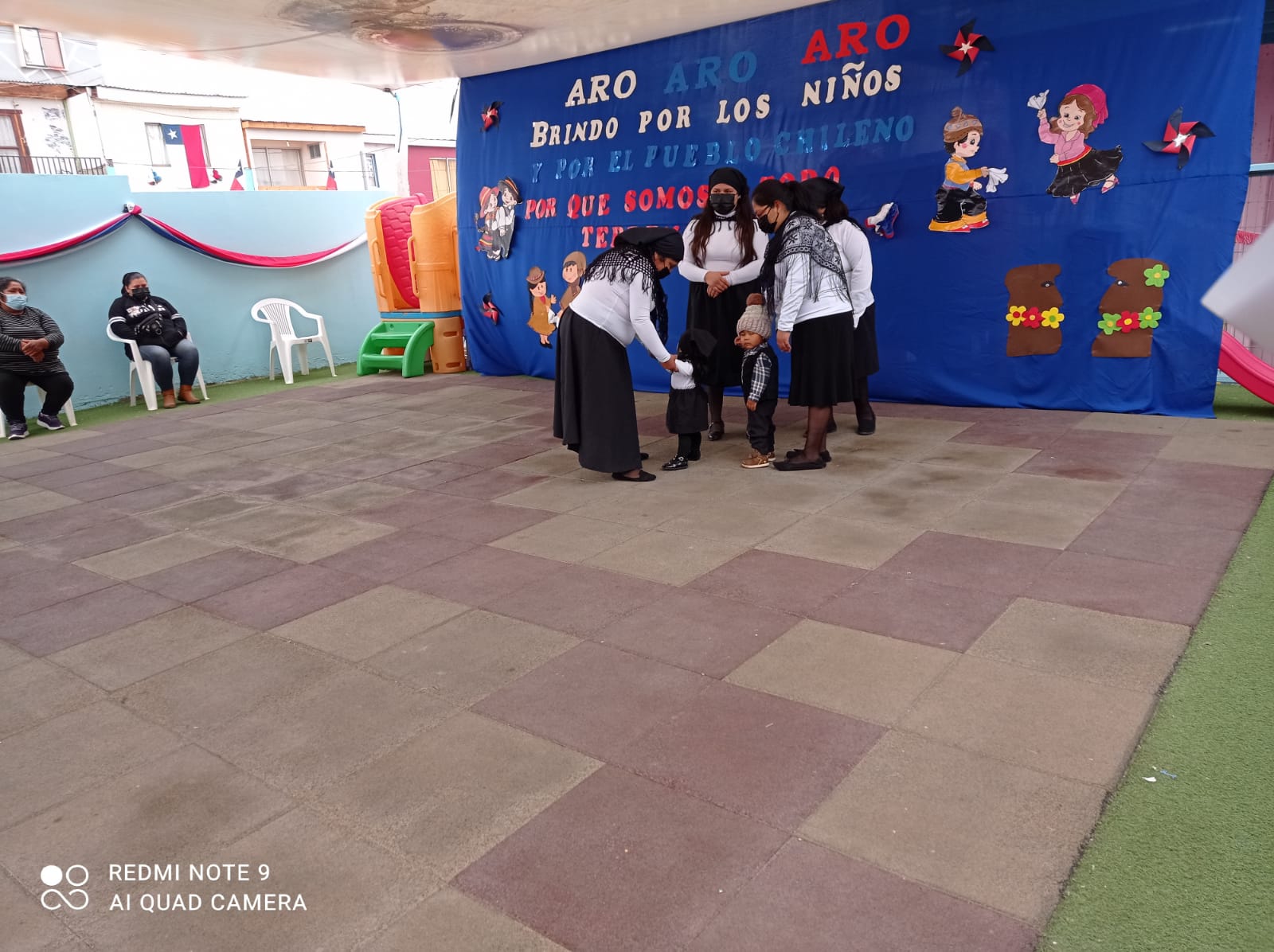 En Jardín Intina Wawapa Niños y Niñas celebran primeras fiestas patrias después de larga pandemia