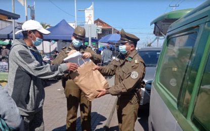 Carabineros de la Oficina de Integración Comunitaria finalizan Ruta de Calle