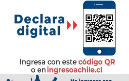 SAG y Aduanas lanzan en aeropuerto internacional Diego Aracena la Declaración Jurada Conjunta Digital para agilizar proceso de ingreso al país