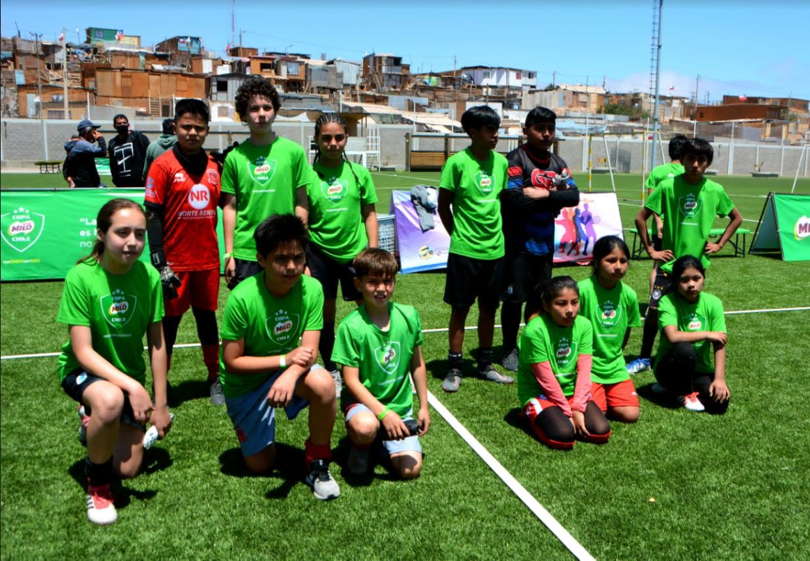 “Copa Milo 2021” reunió alrededor de 350 niñas y niños de Alto Hospicio