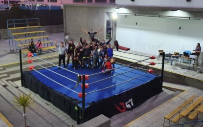 Exitoso torneo de Lucha Libre en Centro Cultural de Alto Hospicio