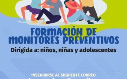 SENDA Previene Alto Hospicio invita a niños niñas y adolescentes a participar en talleres para formar monitores preventivos