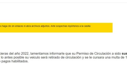 MUNICIPALIDAD DE IQUIQUE LLAMA A CUIDARSE DE ESTAFAS EN PERMISOS DE CIRCULACIÓN VÍA CORREO ELECTRÓNICO