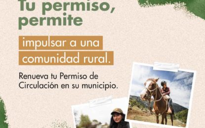 INICIATIVA DE INNOVACIÓN SOCIAL BUSCA ACORTAR LA BRECHA PRESUPUESTARIA RURAL Y URBANA, A TRAVÉS DE LOS PERMISOS DE CIRCULACIÓN