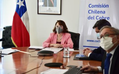 Cochilco eleva proyección de precio promedio del cobre a US$ 4,40 la libra para 2022