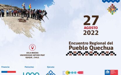 Comunidades  Quechuas analizan su futuro en encuentro regional