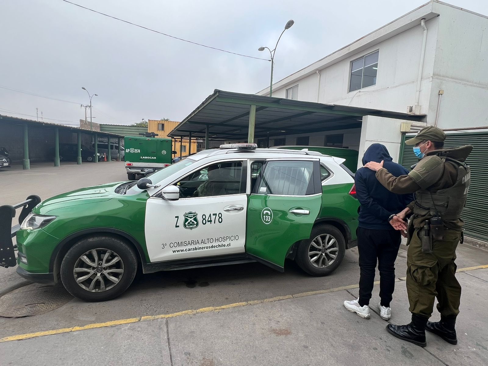 DETIENEN A INDIVIDUOS QUE INGRESARON A ROBAR A DOMICILIO EN ALTO HOSPICIO