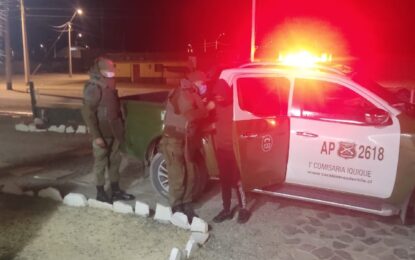 CARABINEROS DETIENE A 4 PERSONAS POR TRÁFICO DE MIGRANTES