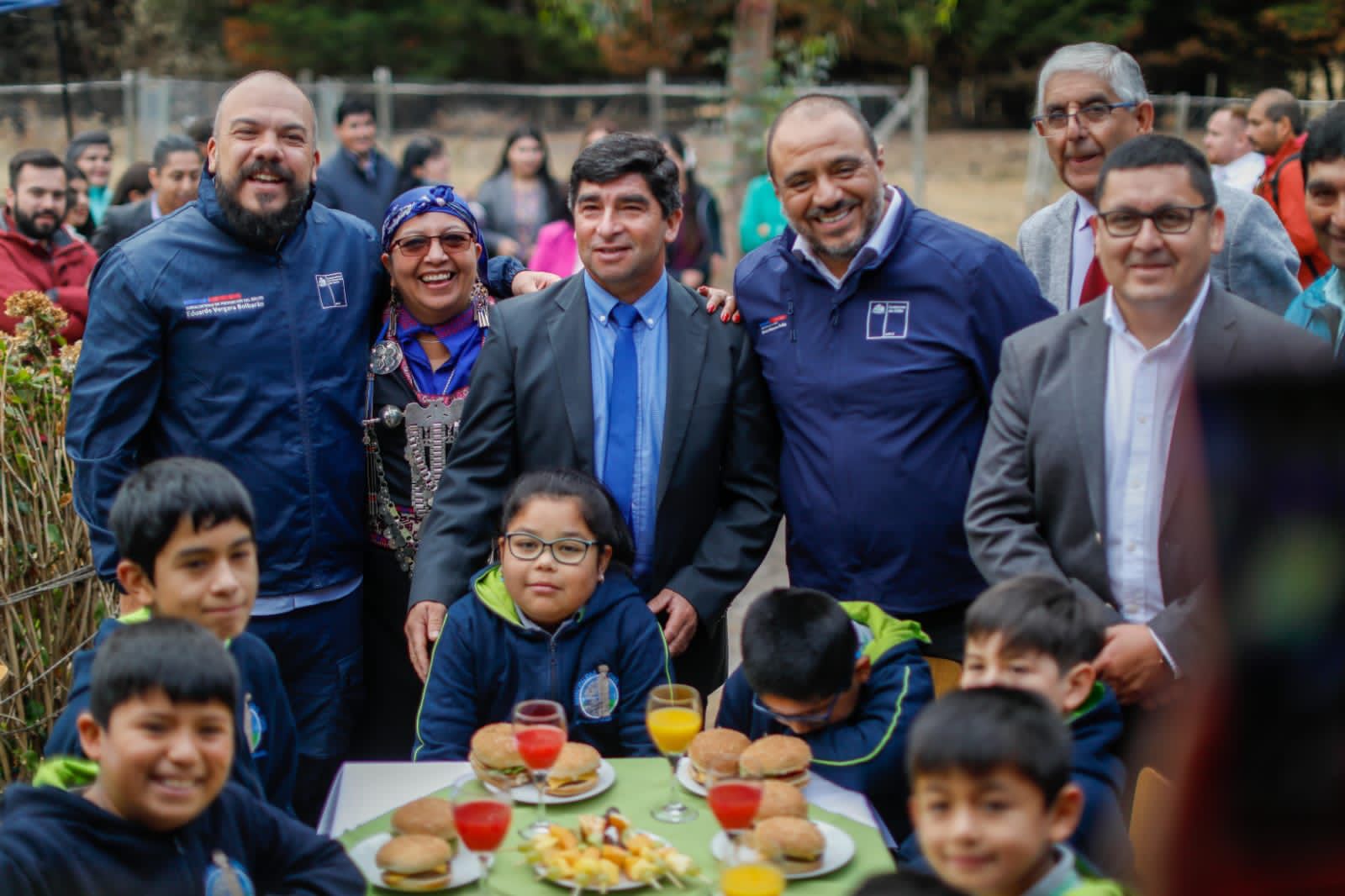 Ministro Ávila participa del inicio de año escolar en escuela que fue afectada por incendios en Cholchol