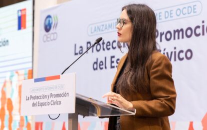 OCDE presenta en Chile informe sobre protección del espacio