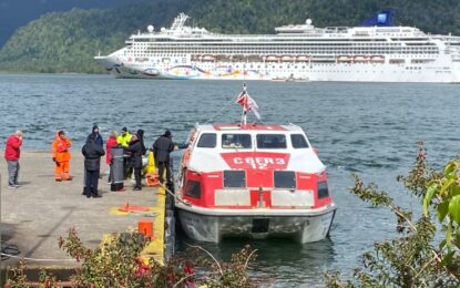 Potenciar el “destino” Aysén y volver a los 30 mil pasajeros anuales: los desafíos concretos de Puerto Chacabuco en la industria de cruceros