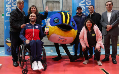 A 100 días de Santiago 2023: Presidente Boric junto al ministro Jaime Pizarro inician la cuenta regresiva para la gran fiesta deportiva  