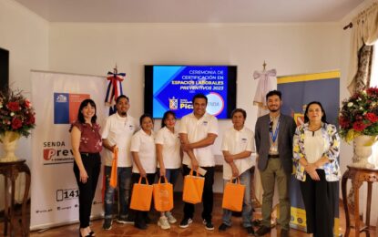 SENDA Tarapacá reconoce a Acqua Di Pica como espacio laboral preventivo