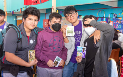 Más de 300 estudiantes de Pozo Almonte participan en talleres de lectura, escritura y comunicación