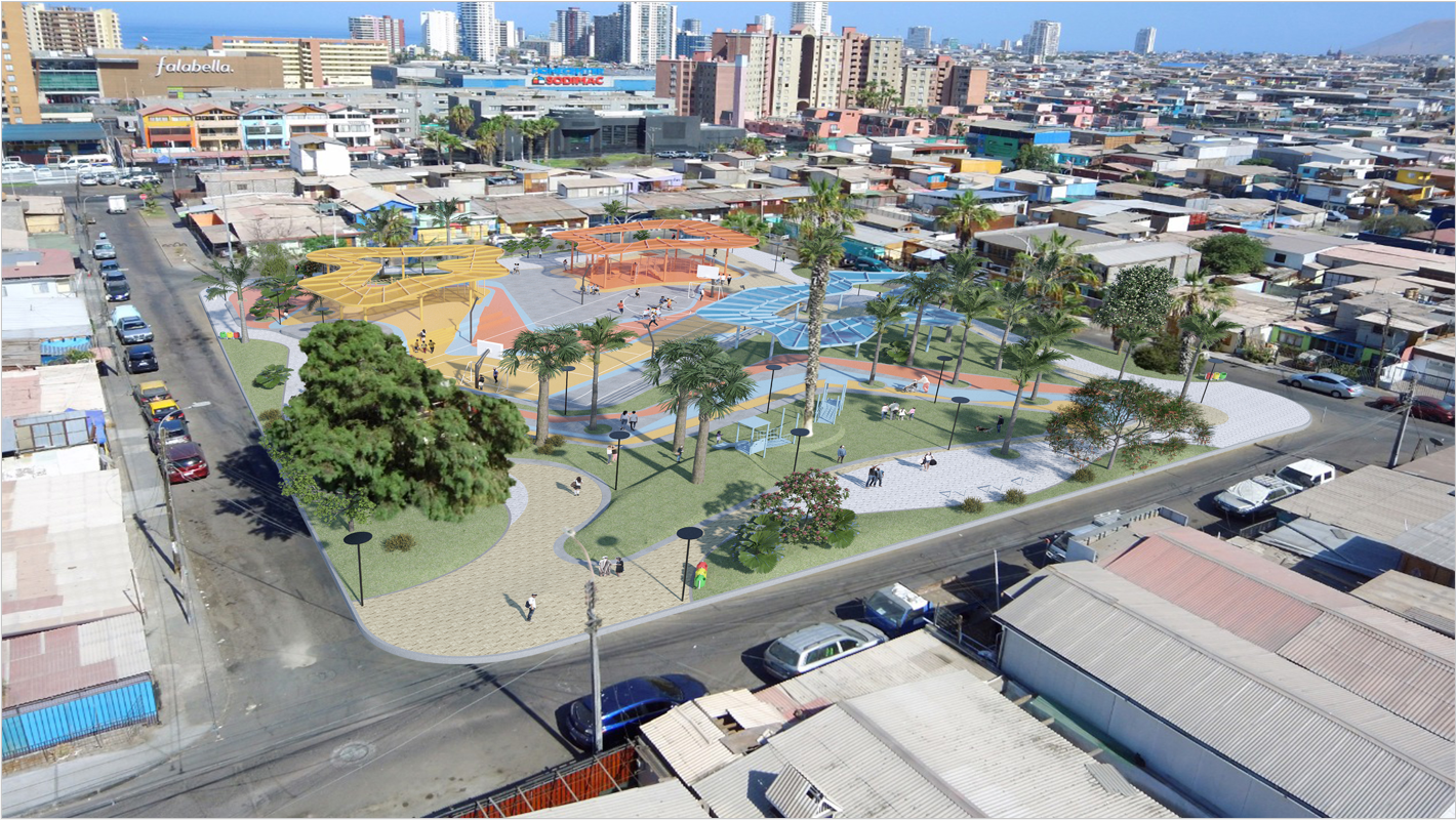 SECTOR “NUEVO CHILE – PADRE HURTADO” TENDRÁ MODERNA PLAZA: CORE APRUEBA RECURSOS A MUNICIPALIDAD DE IQUIQUE PARA RENOVAR ESPACIO PÚBLICO