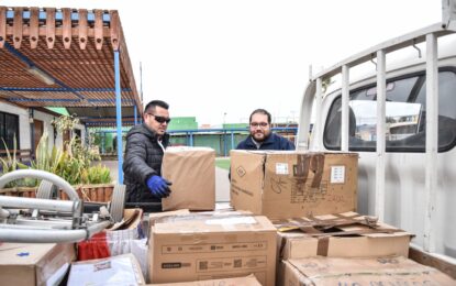 Funcionarios de la salud municipal de Alto Hospicio donan 438 kilos de alimento a comedores solidarios