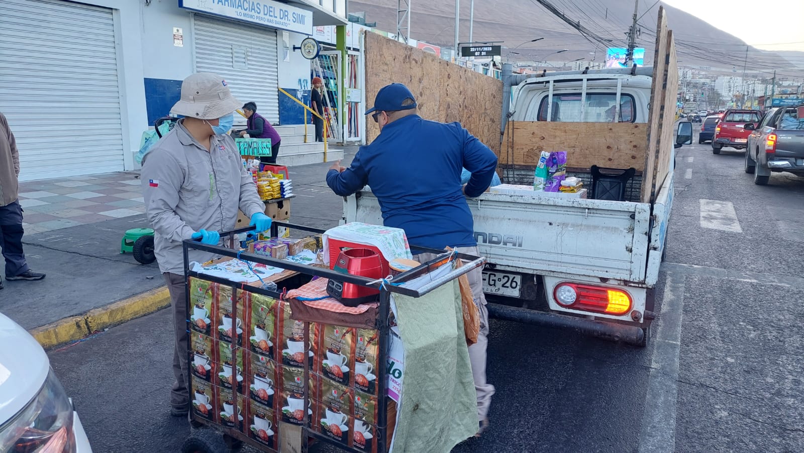 Más de 16 toneladas de productos agrícolas de contrabando decomisados en fiscalizaciones intersectoriales