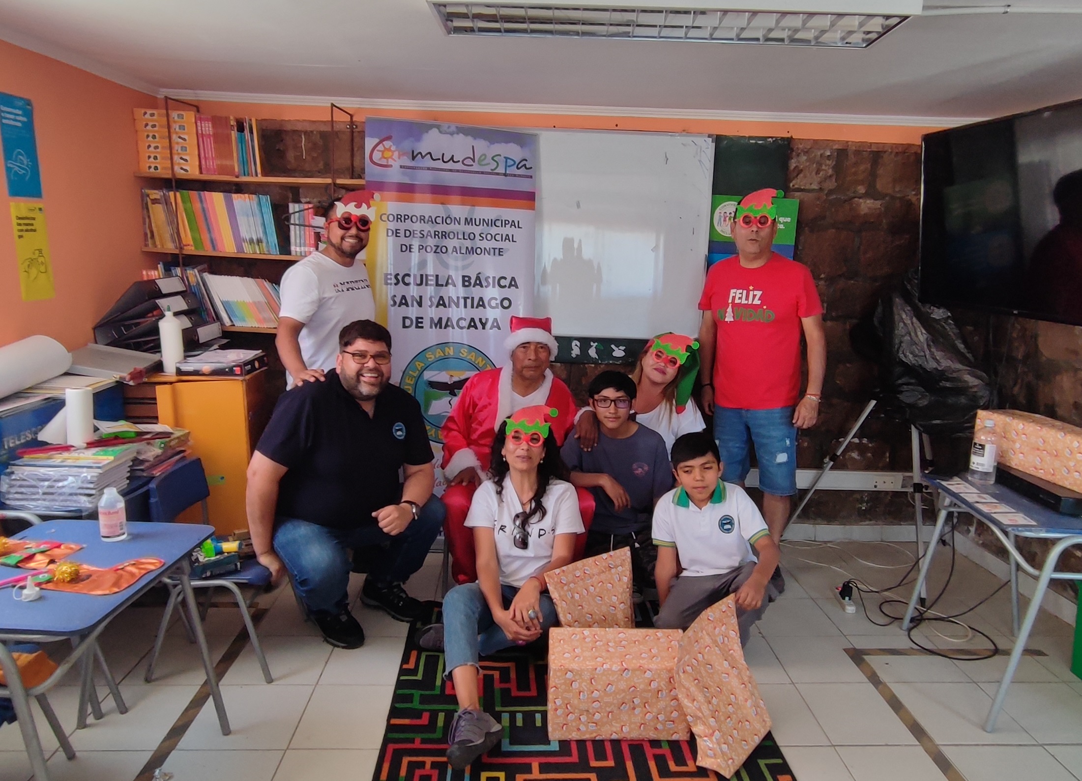 Navidad solidaria de la asociación de funcionarios de la Delegación Presidencial Regional de Tarapacá