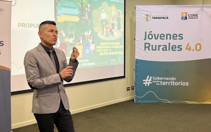 Jóvenes rurales concluyen diplomado presentando propuestas de innovación social para la Región de Tarapacá