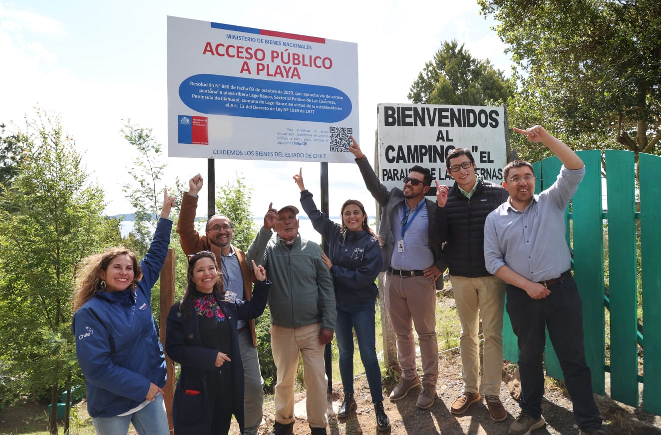 MINISTRA DE BIENES NACIONALES INAUGURÓ ACCESO AL PARAÍSO