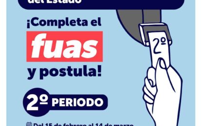 FUAS: Este 15 de febrero comienza el segundo período de postulación