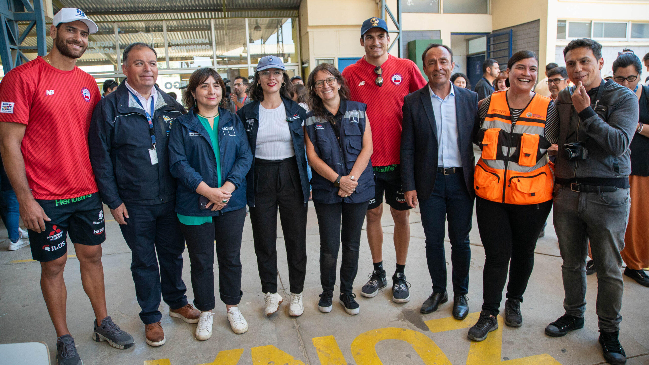 Primos Grimalt se sumaron a la iniciativa “Escuelas Abiertas” en Villa Alemana