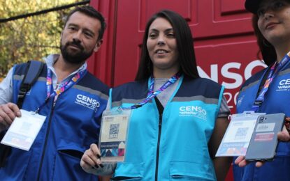 INE presenta indumentaria, credencial y equipamiento del personal que trabajará en terreno en el Censo 2024