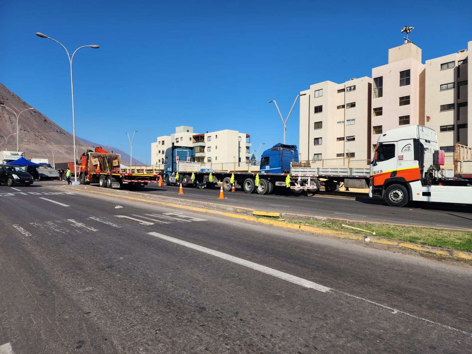 Delegado confirma presentación de querella por paro de camioneros