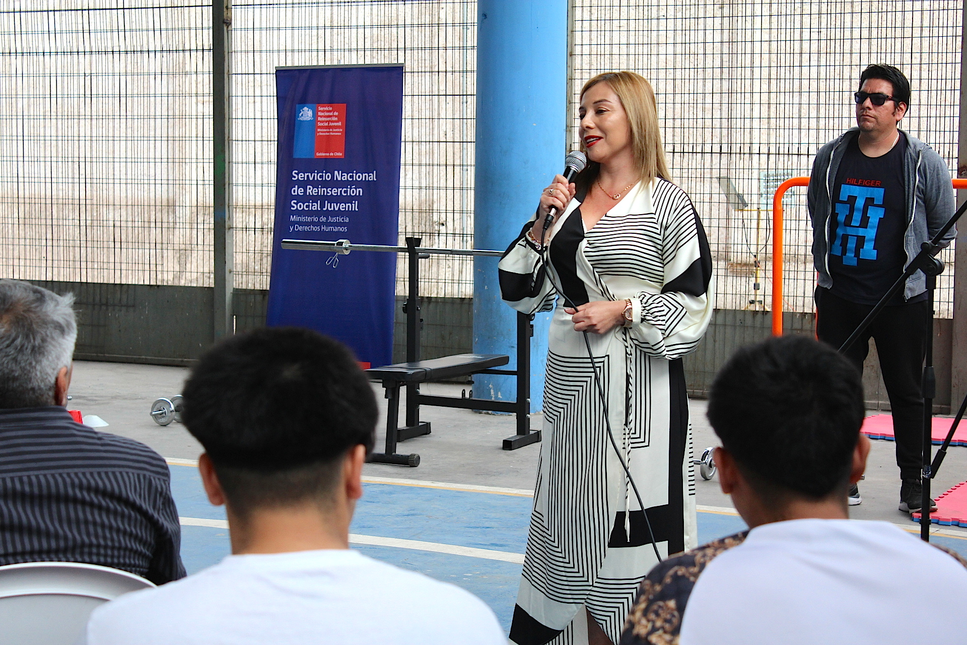 Inauguran implementación de calistenia en Centro de Justicia Juvenil de Iquique