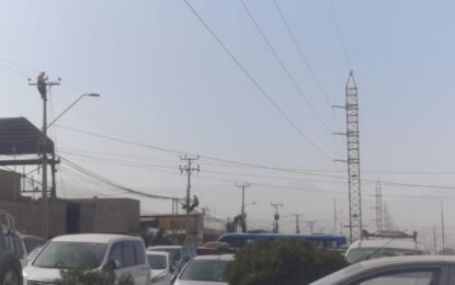 Siguen los arreglos de CGE al tendido eléctrico en Alto Hospicio