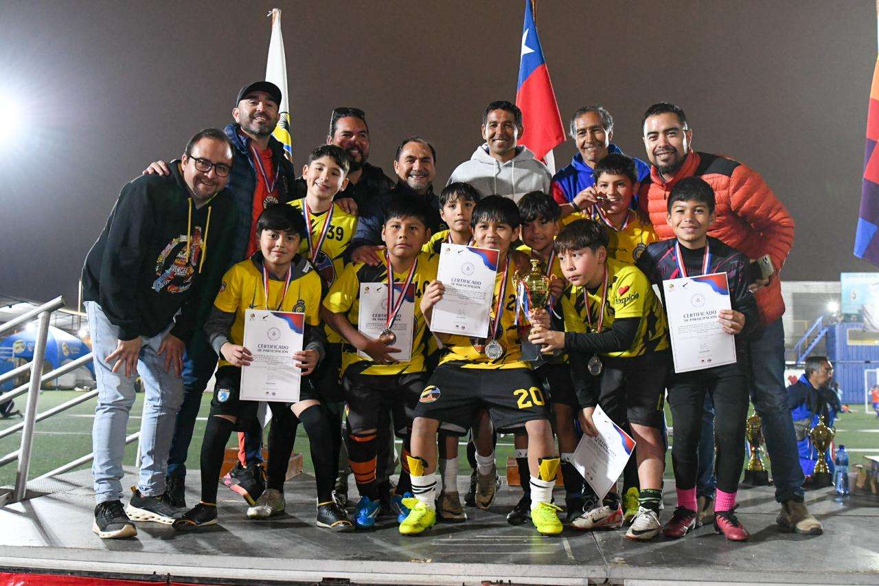 Más de 600 niños compitieron en Campeonato de Fútbol “Vacaciones de Invierno Alto Hospicio 2024”