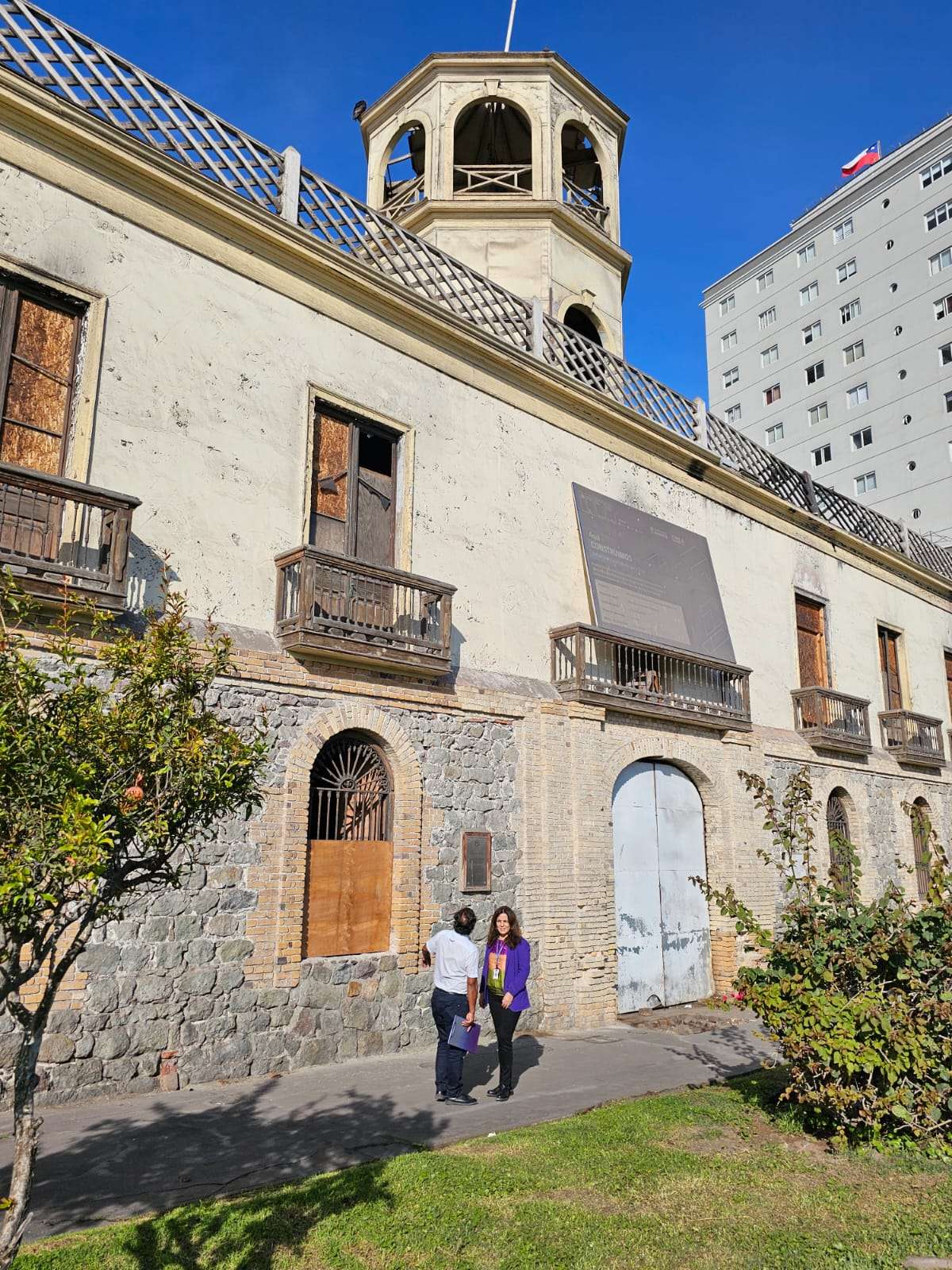 Aduana de Iquique ya obtuvo permiso de edificación y avanza a etapa de restauración del edificio