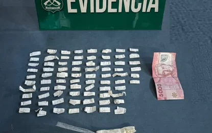 Sorprenden a mujer con envoltorios con droga en su bolso en Alto Hospicio