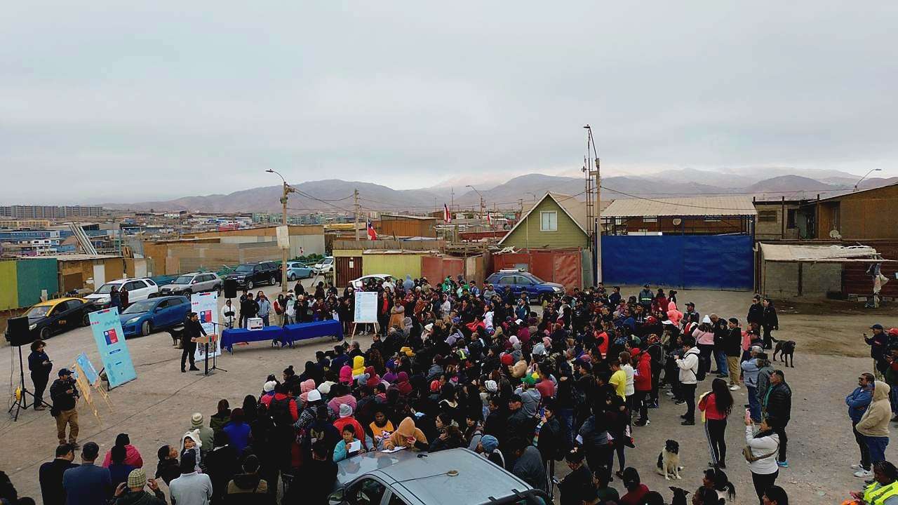 MINVU inicia los trabajos para el Plan Maestro y Proyecto Urbano deradicación del campamento Ex Vertedero por línea “Construyendo Barrios”