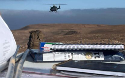 FUERZA AÉREA RESCATÓ DE FORMA EXITOSA A PARAPENTISTA EN SECTOR DE CALETA CAMARONES