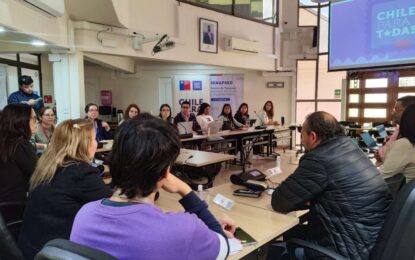 SEREMI de la Mujer y la Equidad de Género en conjunto al Servicio Nacional de Prevención y Respuesta ante Desastres