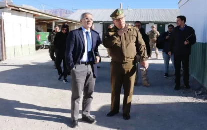 Subsecretario del Interior realiza primera visita operativa en el control fronterizo de Colchane