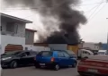 Camioneta se incendió en estacionamiento de casa en Alto Hospicio