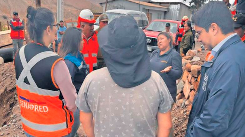 140 afectados dejaron las lluvias estivales al interior del Tamarugal