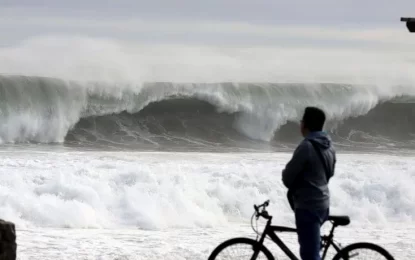 Emiten nuevo aviso de marejadas a partir de este jueves en las costas del país