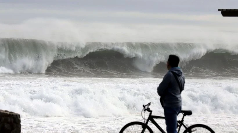 Emiten nuevo aviso de marejadas a partir de este jueves en las costas del país