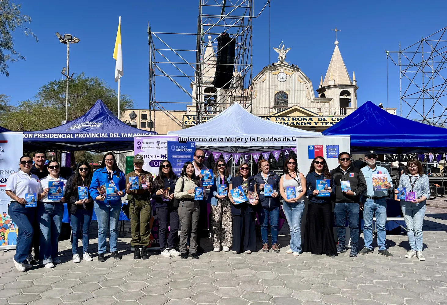 Promueven el Subsidio Eléctrico en La Tirana