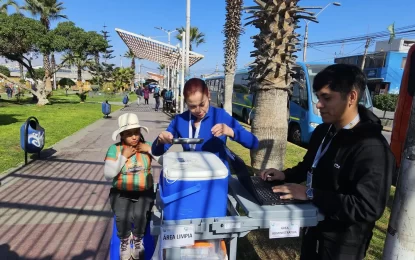 En Alto Hospicio con Vacunatorio Móvil y Carrito Vacunador fortalecen vacunación contra enfermedades infecciosas