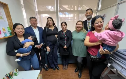Delegación presidencial inauguró Sala de Lactancia